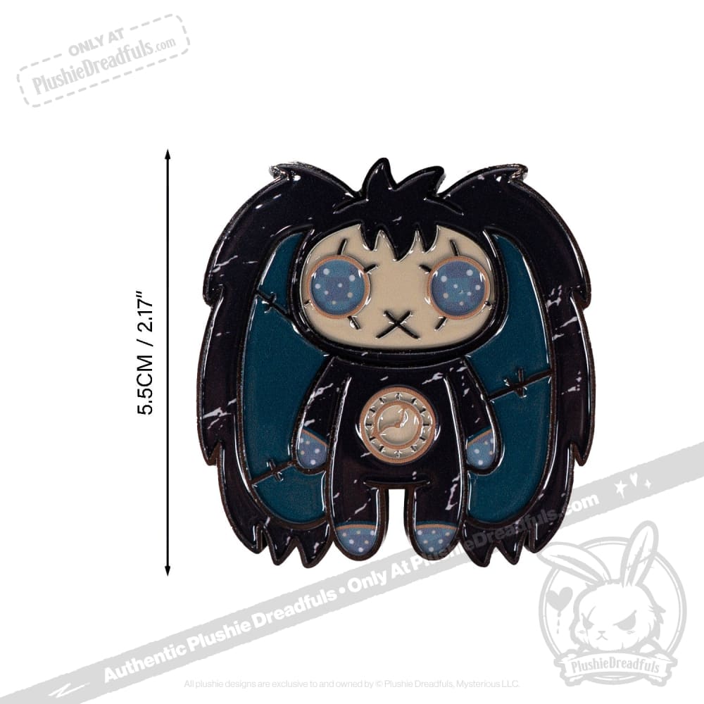 Plushie Dreadfuls - 2 Inch Enamel Pin Pin