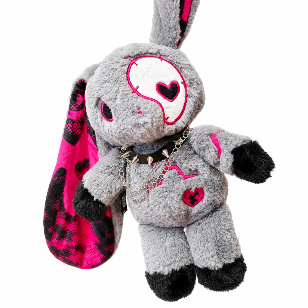 Plushie Dreadfuls - Riot CPTSD Rabbit - Plush Stuffed Animal