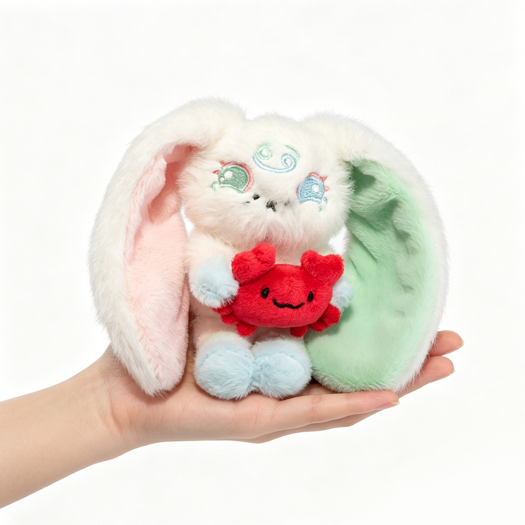Plushie Dreadfuls - Zodiac Cancer Mini Plush Keychain