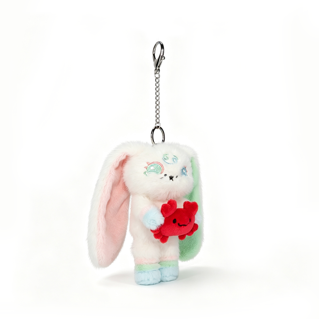 Plushie Dreadfuls - Zodiac Cancer Mini Plush Keychain
