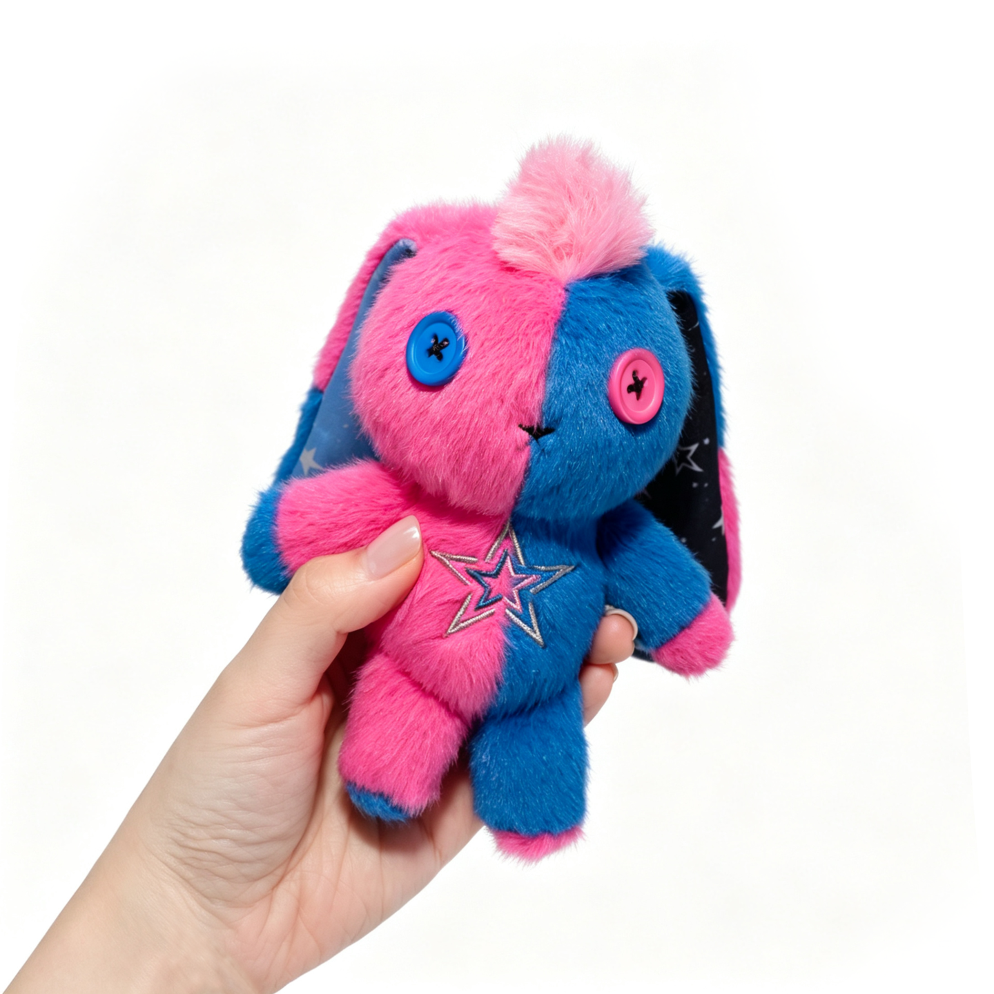 Plushie Dreadfuls - Gemini Rabbit - Plush Keychain