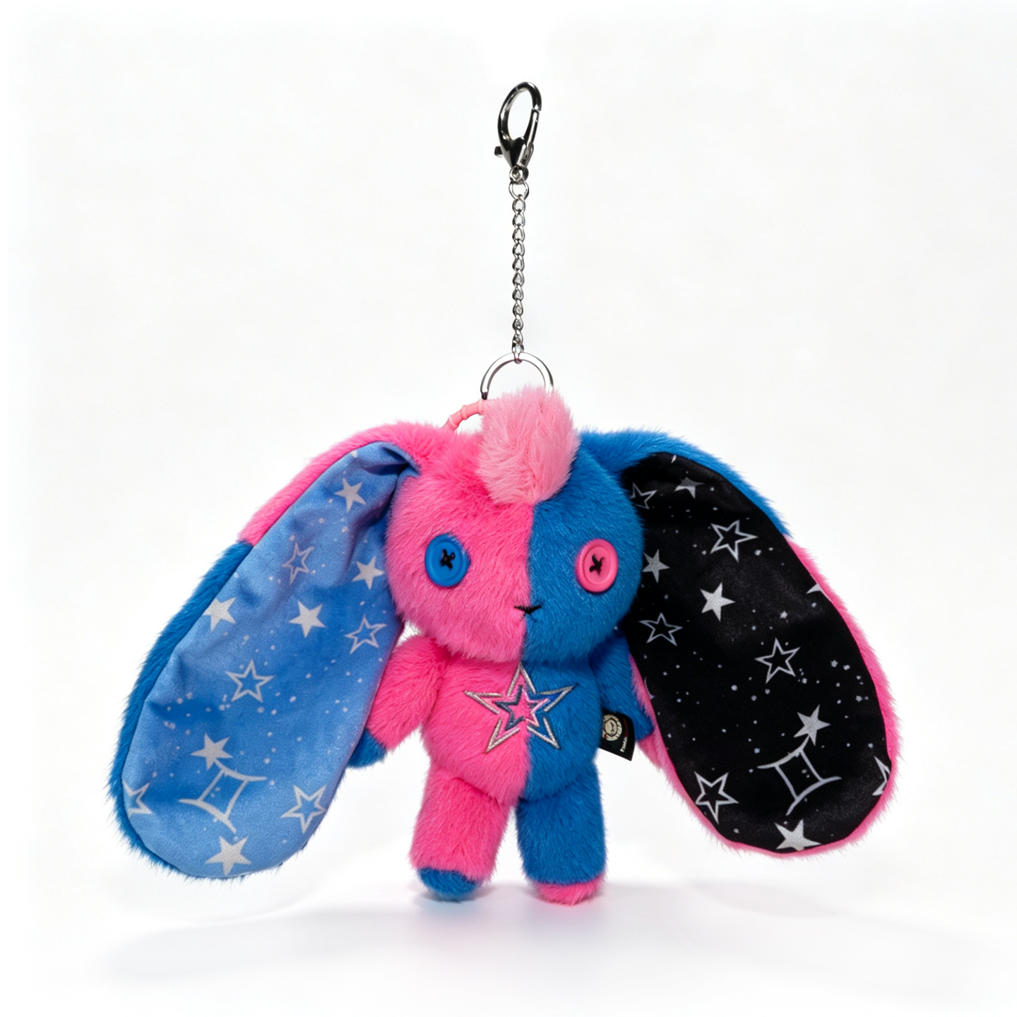 Plushie Dreadfuls - Gemini Rabbit - Plush Keychain