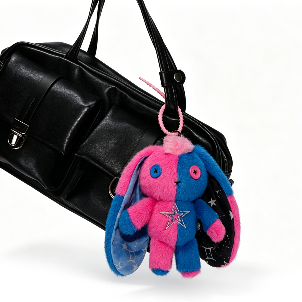 Plushie Dreadfuls - Gemini Rabbit - Plush Keychain
