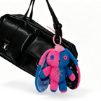 Plushie Dreadfuls - Gemini Rabbit - Plush Keychain