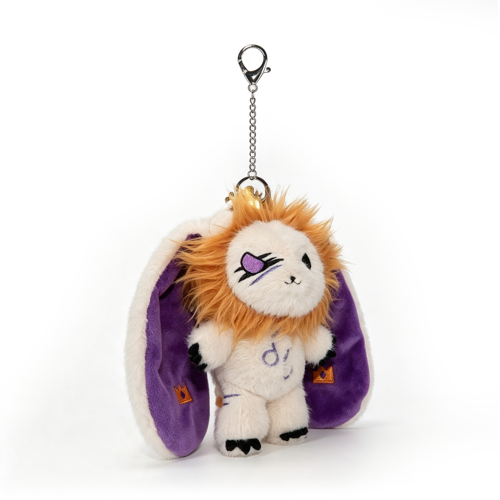 Zodiac Leo Mini Plush Keychain