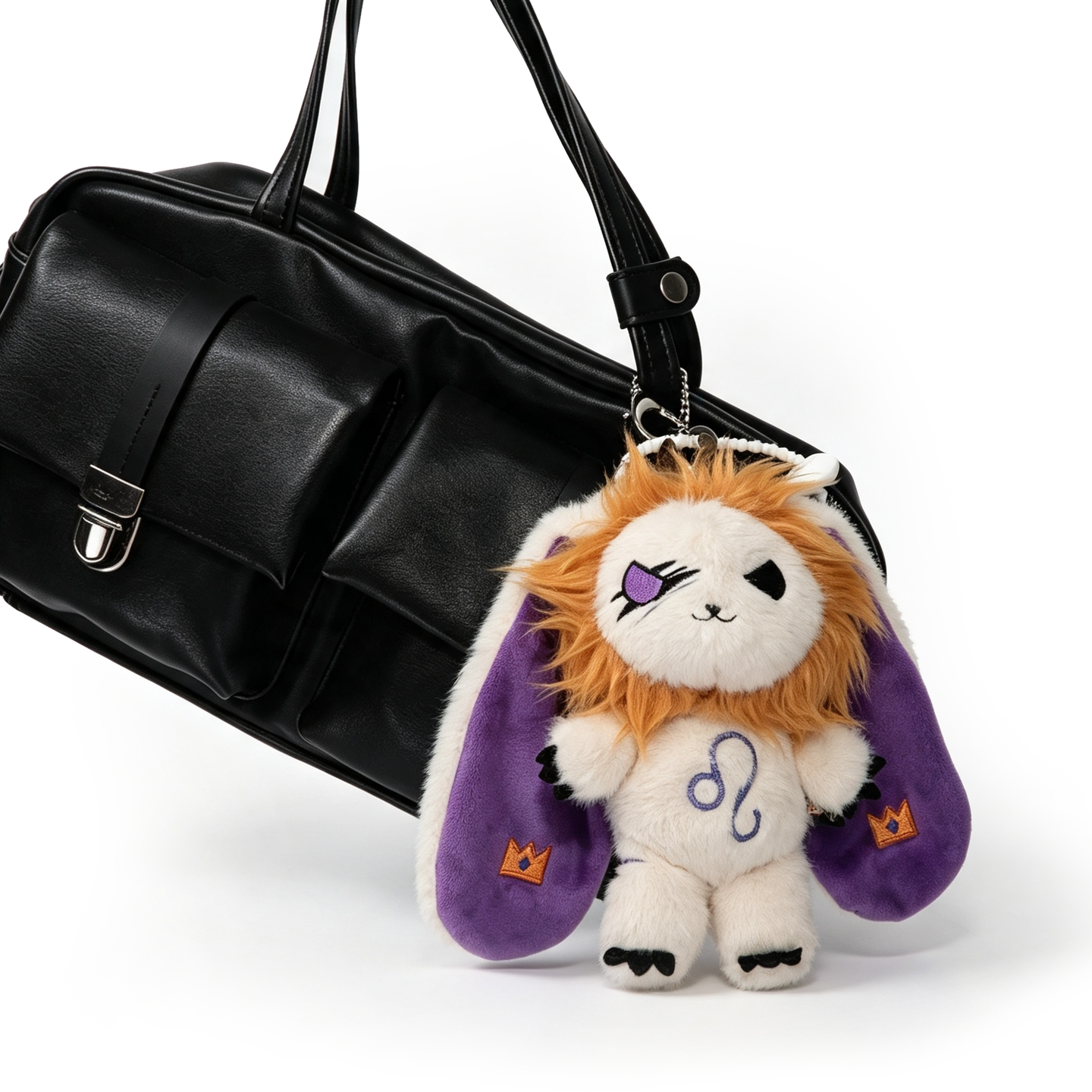 Zodiac Leo Mini Plush Keychain