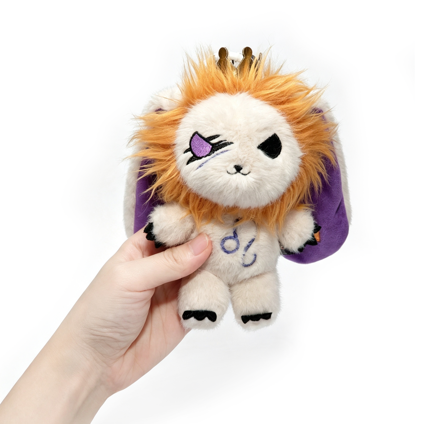 Zodiac Leo Mini Plush Keychain