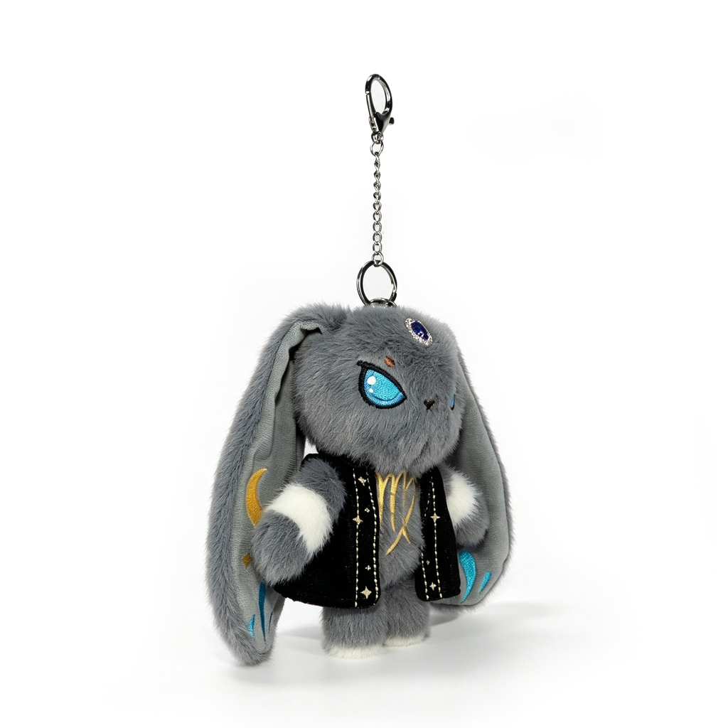 Virgo Rabbit Plush Keychain
