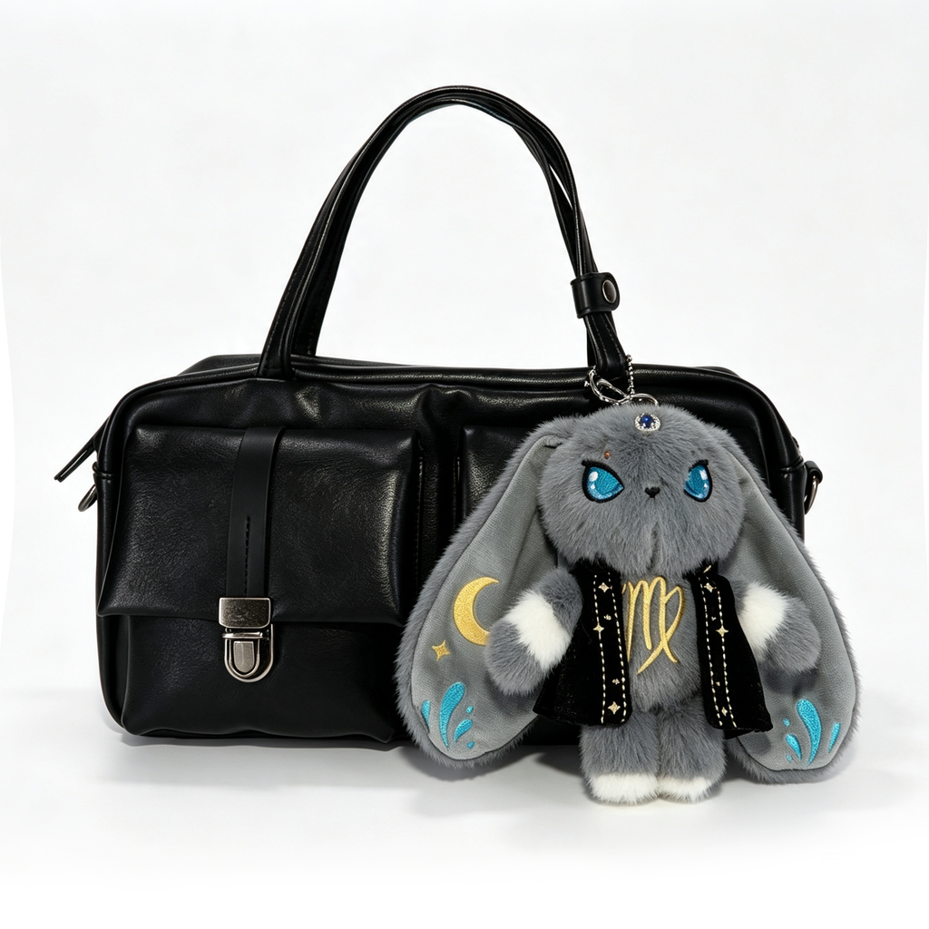 Virgo Rabbit Plush Keychain