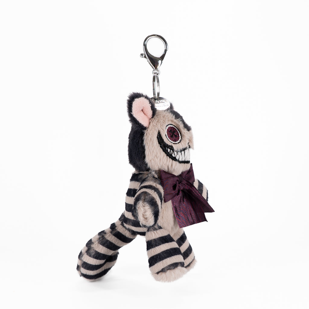 Victorian McGee's Cheshire Cat Plush Keychain Accessory - Mysterious