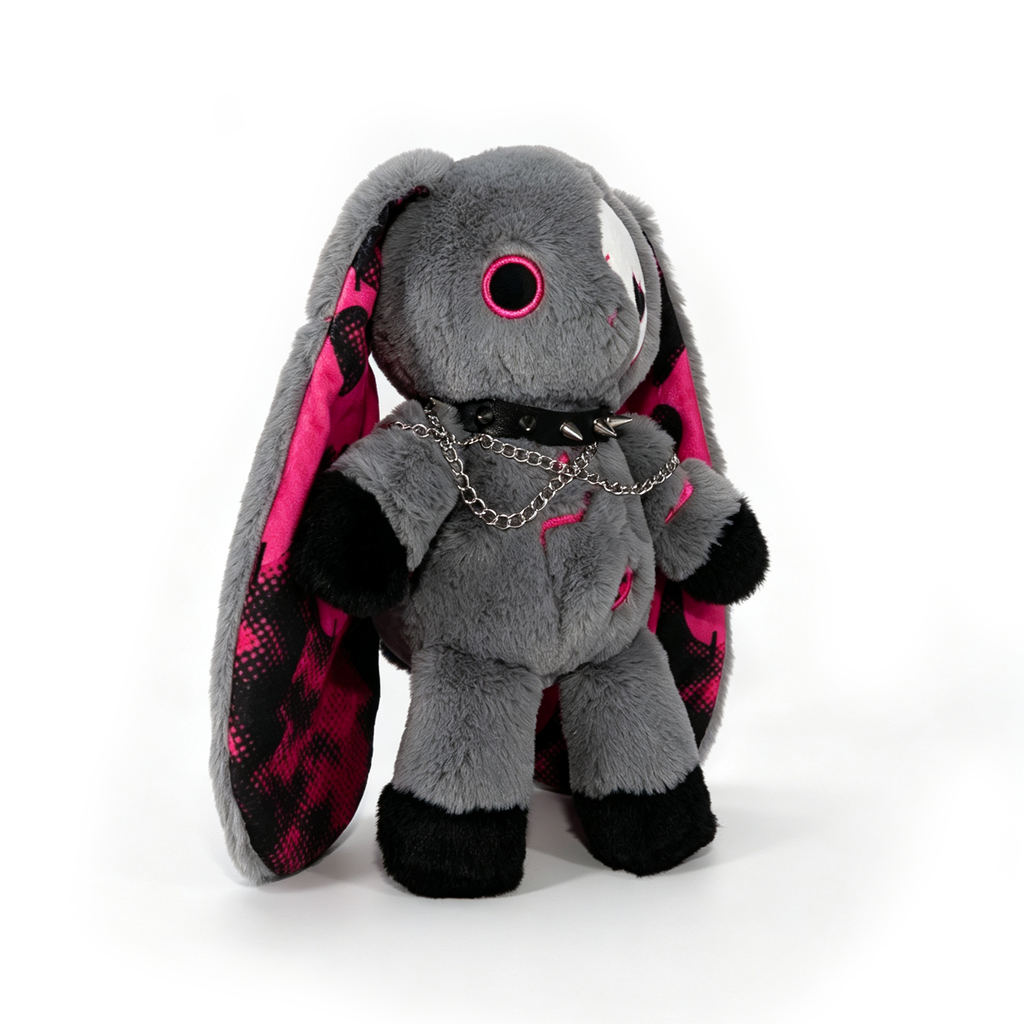 Plushie Dreadfuls - Riot CPTSD Rabbit - Plush Stuffed Animal