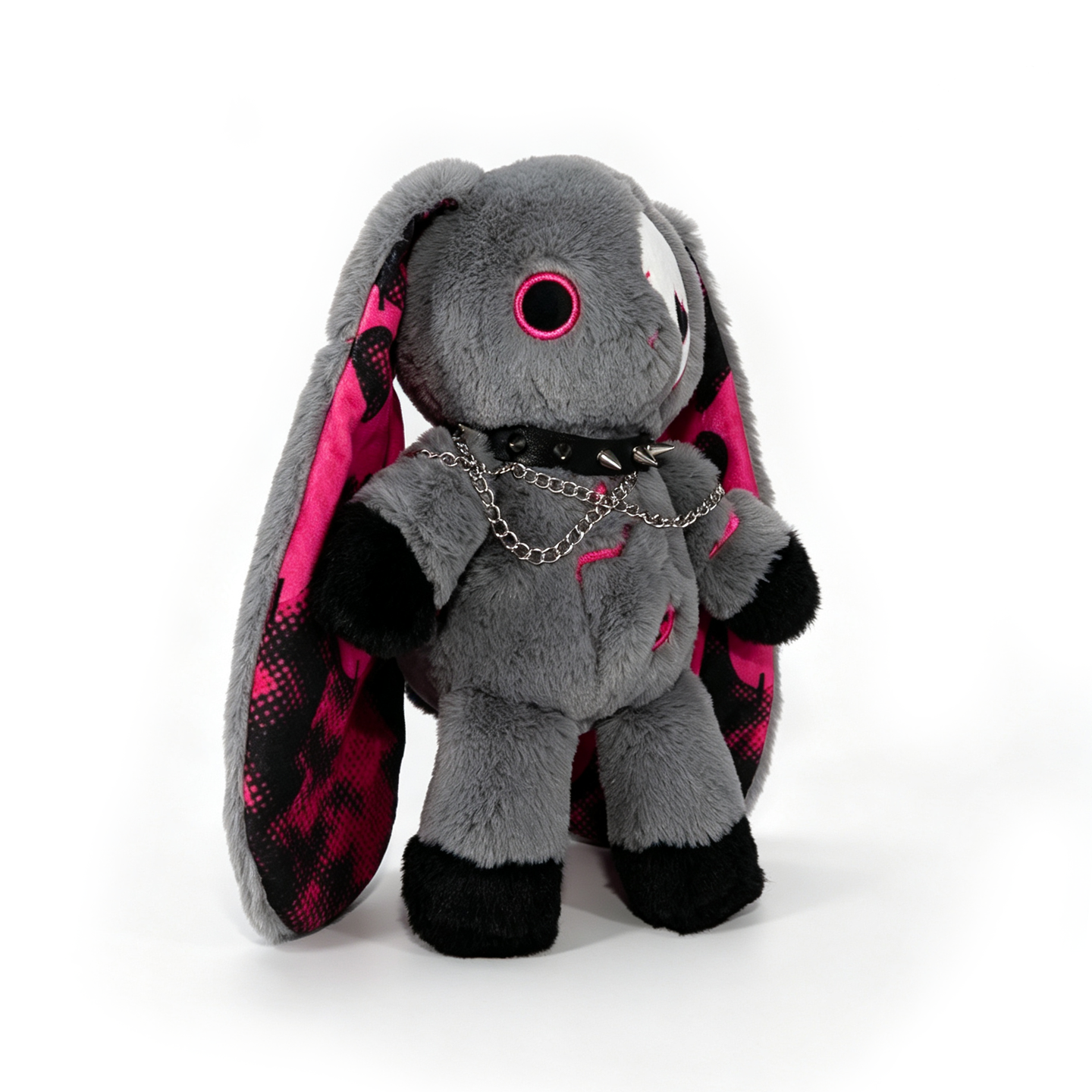 Plushie Dreadfuls - Riot CPTSD Rabbit - Plush Stuffed Animal