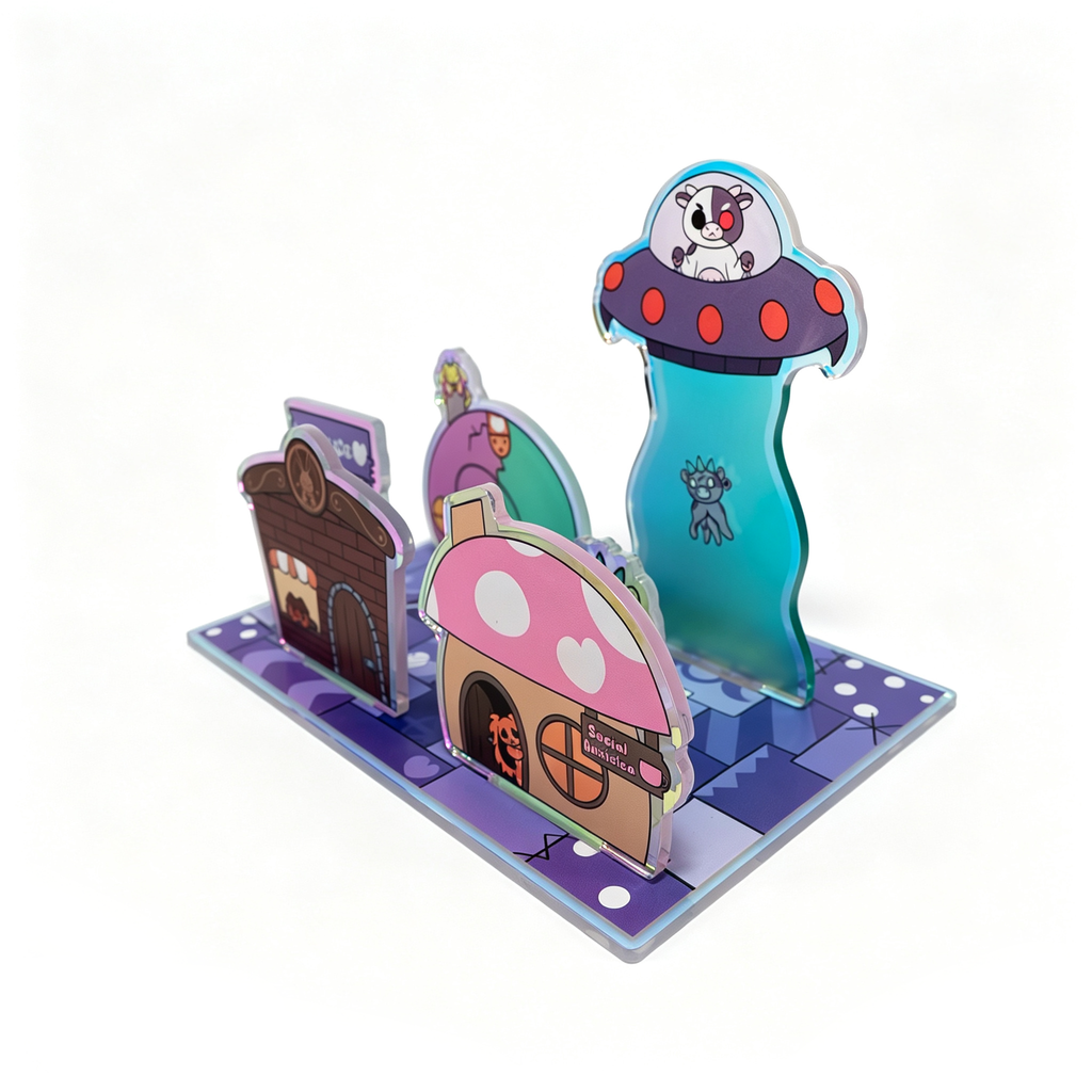 Plushie Dreadfuls - Acrylic Standee Set - Series 1
