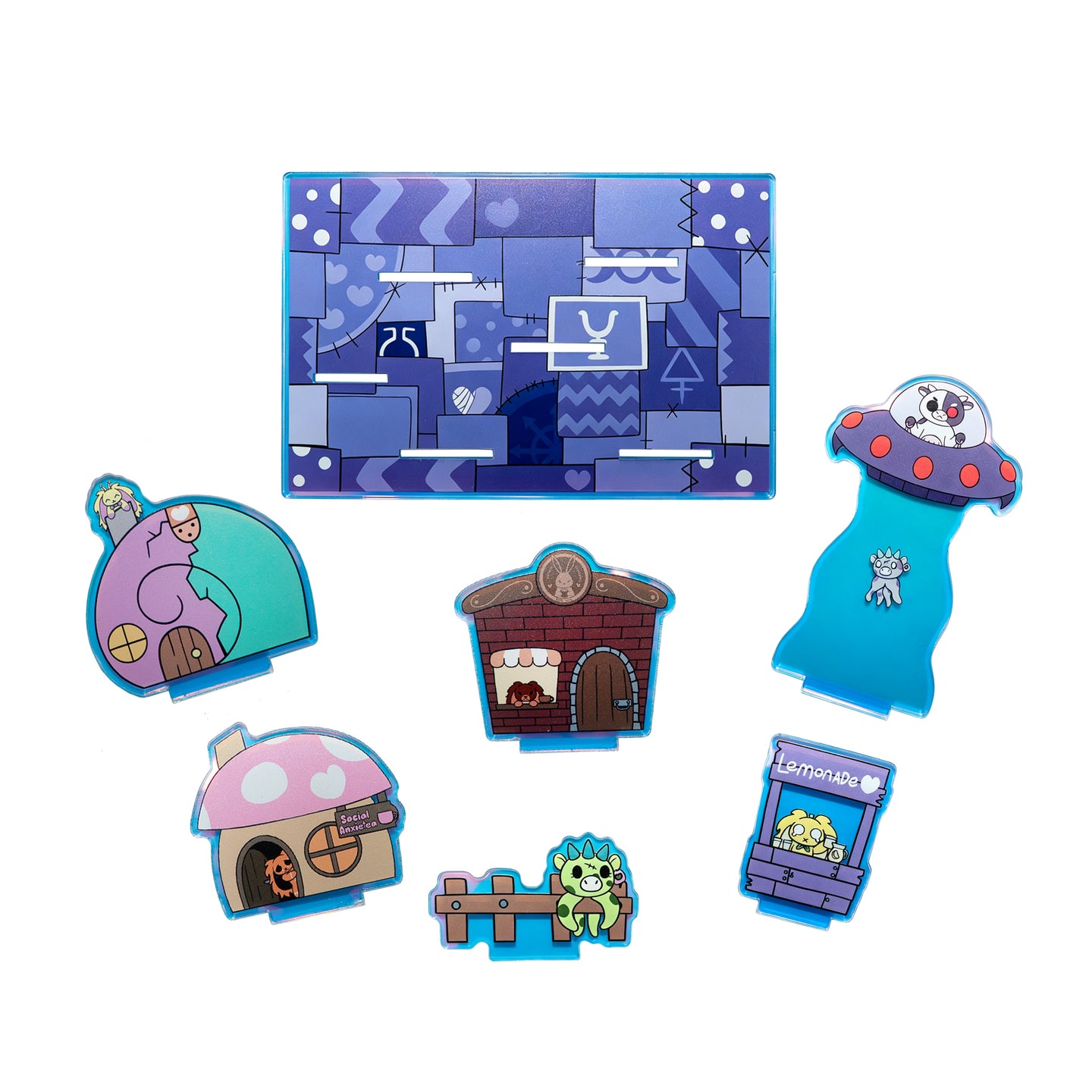 Plushie Dreadfuls - Acrylic Standee Set - Series 1