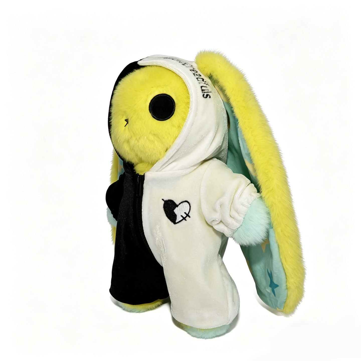 Plushie Dreadfuls Black and White Jumpsuit Outfit
