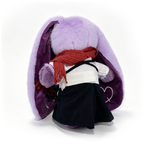 Plushie Dreadfuls Classic Black & White Hakama Plush Outfit