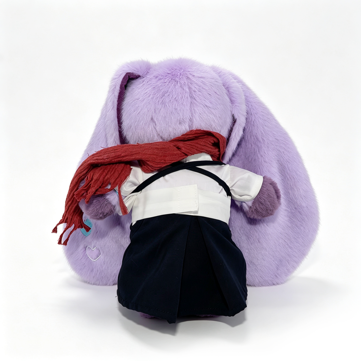 Plushie Dreadfuls Classic Black & White Hakama Plush Outfit