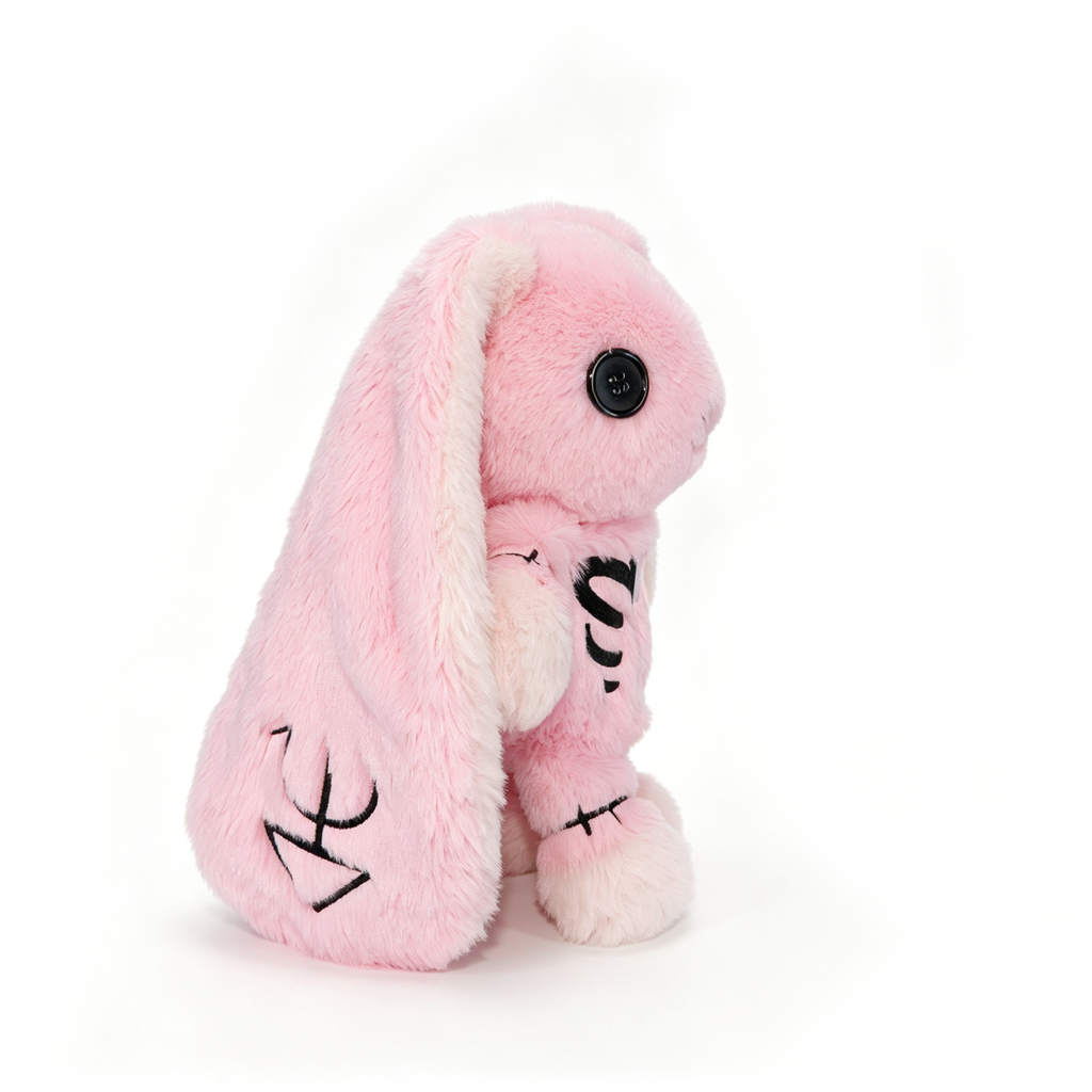 ぬいぐるみドレッドフルズ - 脊柱側弯症ウサギ ピンク 限定版 - ぬいぐるみ