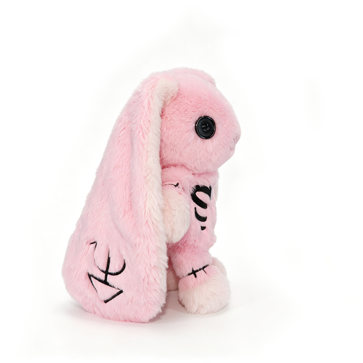 ぬいぐるみドレッドフルズ - 脊柱側弯症ウサギ ピンク 限定版 - ぬいぐるみ