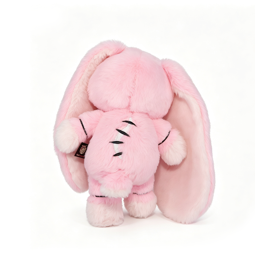 ぬいぐるみドレッドフルズ - 脊柱側弯症ウサギ ピンク 限定版 - ぬいぐるみ