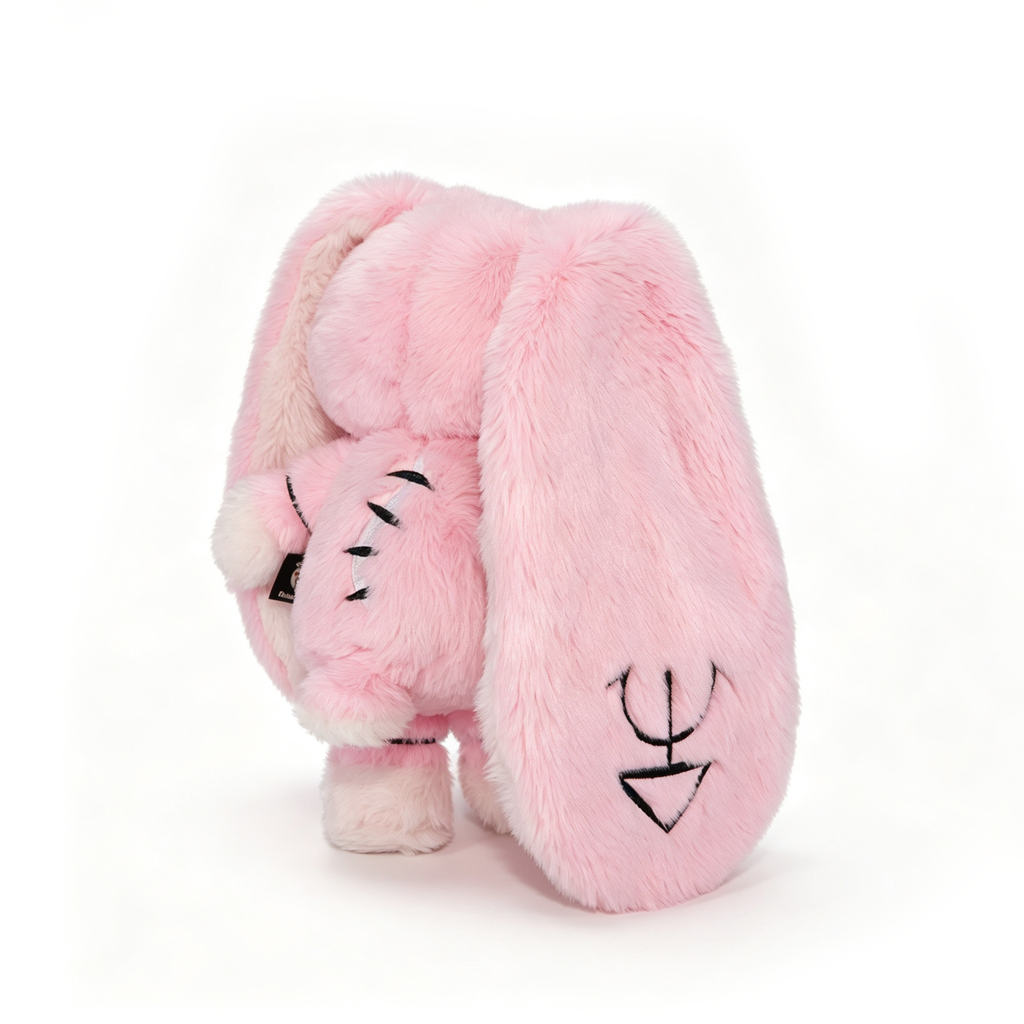 ぬいぐるみドレッドフルズ - 脊柱側弯症ウサギ ピンク 限定版 - ぬいぐるみ