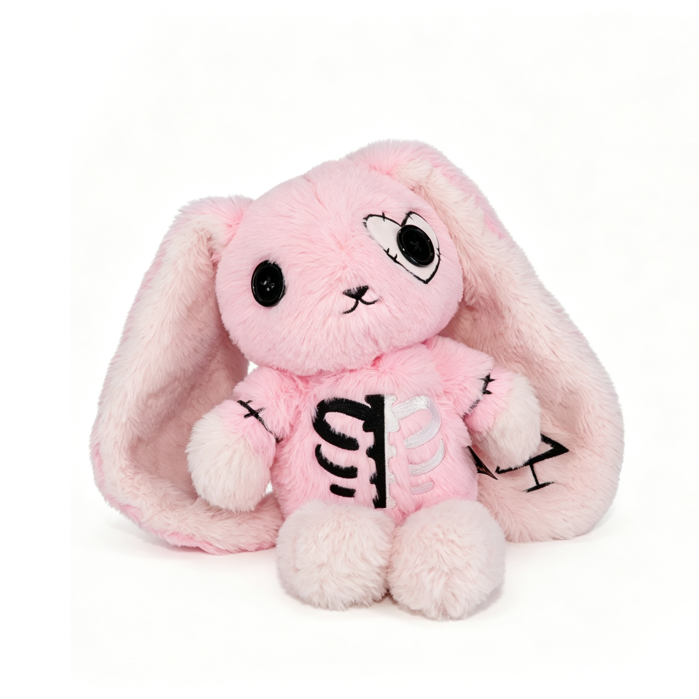 ぬいぐるみドレッドフルズ - 脊柱側弯症ウサギ ピンク 限定版 - ぬいぐるみ