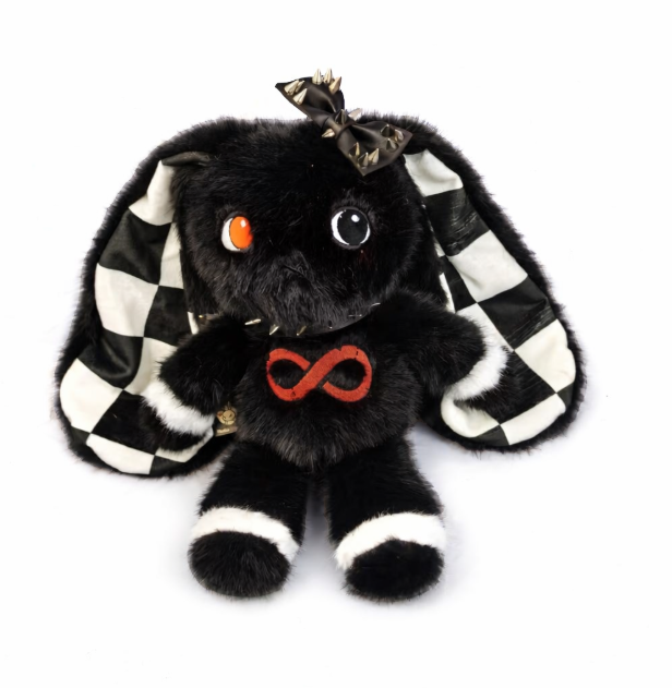 Plushie Dreadfuls - 自閉症スペクトラム・ラビット ゴスエディション - うさぎのぬいぐるみ