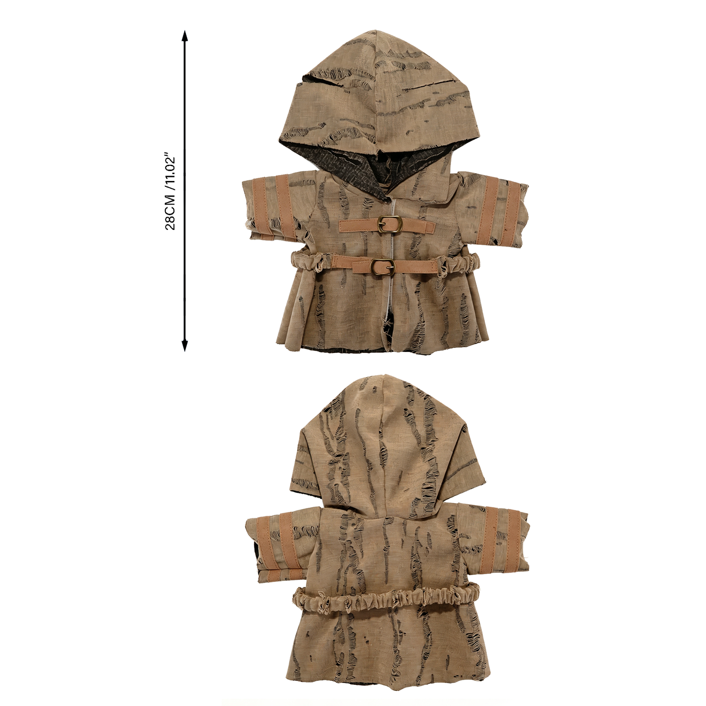 Plushie Dreadfuls Asylum Straitjacket Gown Outfit