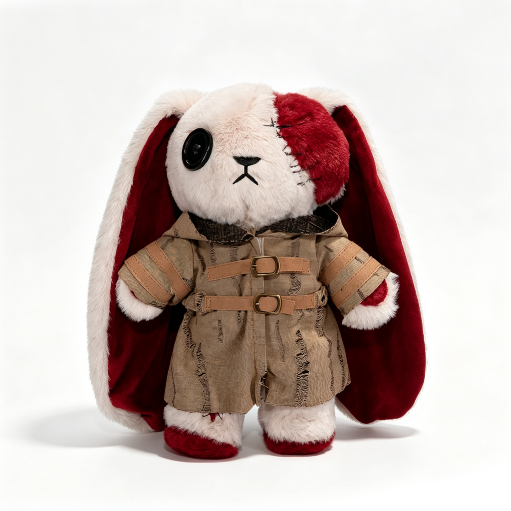 Plushie Dreadfuls Asylum Straitjacket Gown Outfit