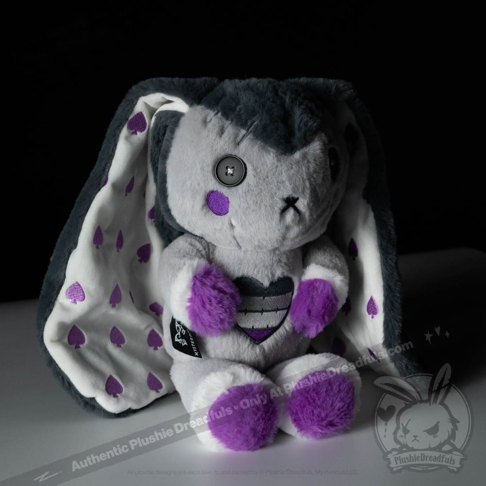 Plushie Dreadfuls - ACE Rabbit - Plush Stuffed Animal - Mysterious