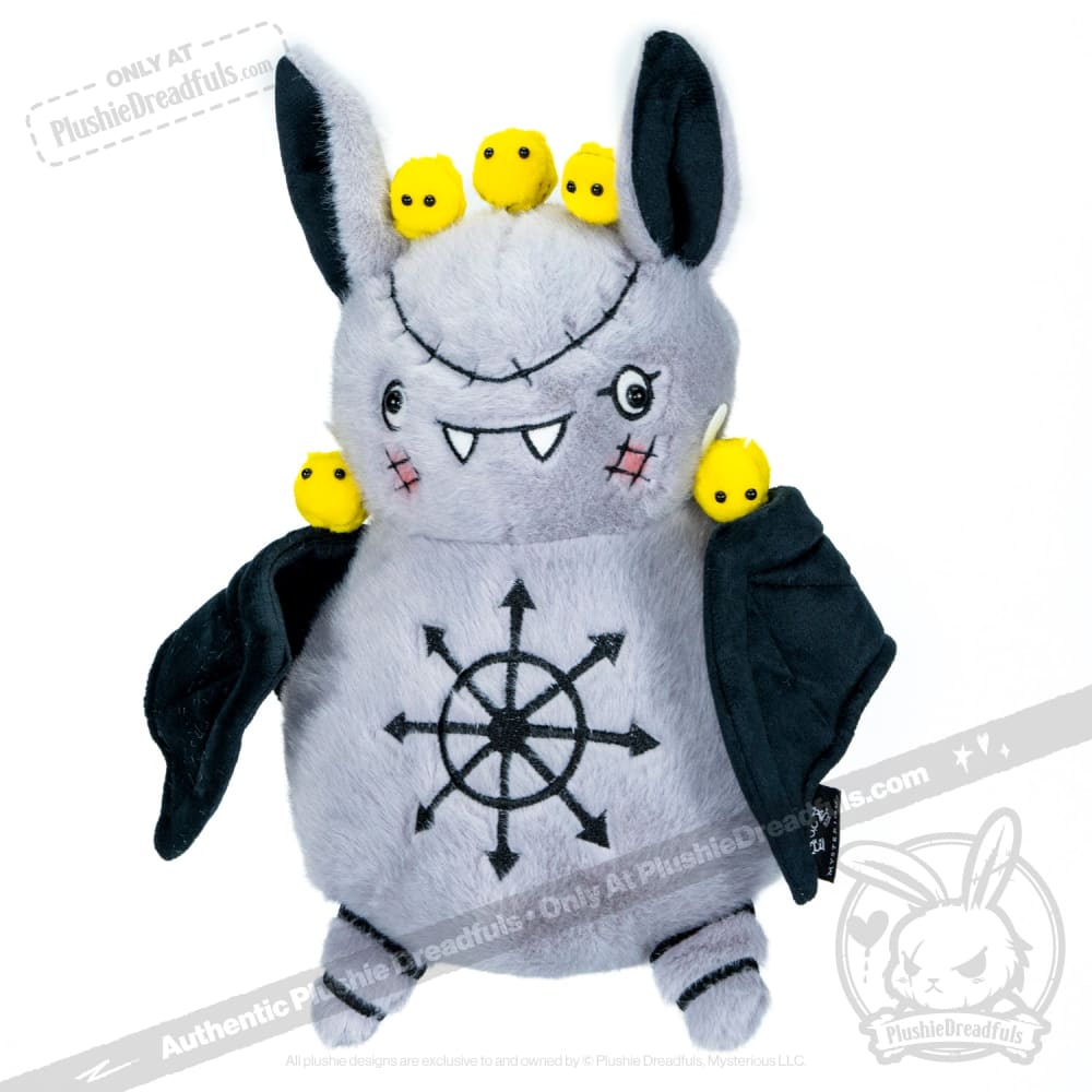 Plushie Dreadfuls - ADHD Bat - Plush Stuffed Animal - Mysterious