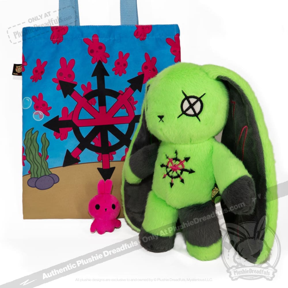 Plushie Dreadfuls - ADHD Rabbit Extra Chaos Edition- Plush Stuffed Animal plush