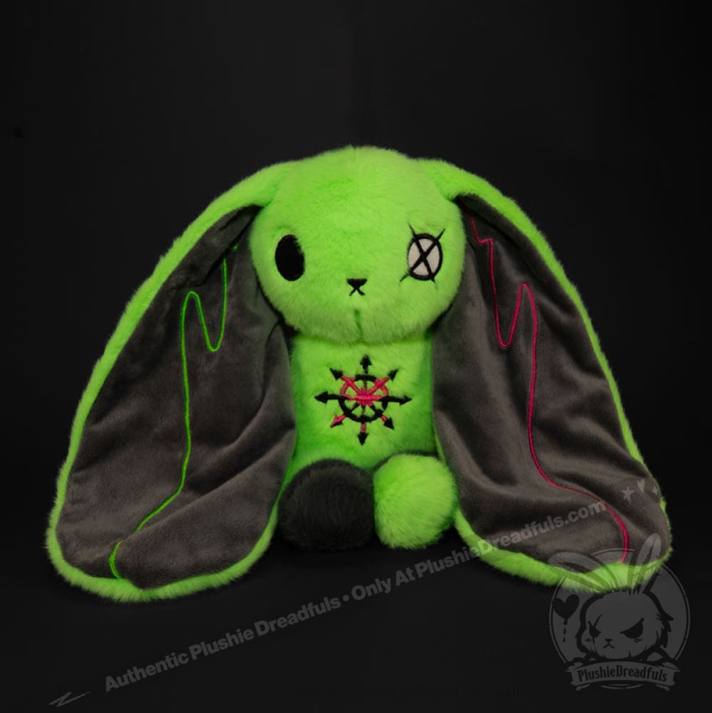 Plushie Dreadfuls - ADHD Rabbit Extra Chaos Edition- Plush Stuffed Animal plush