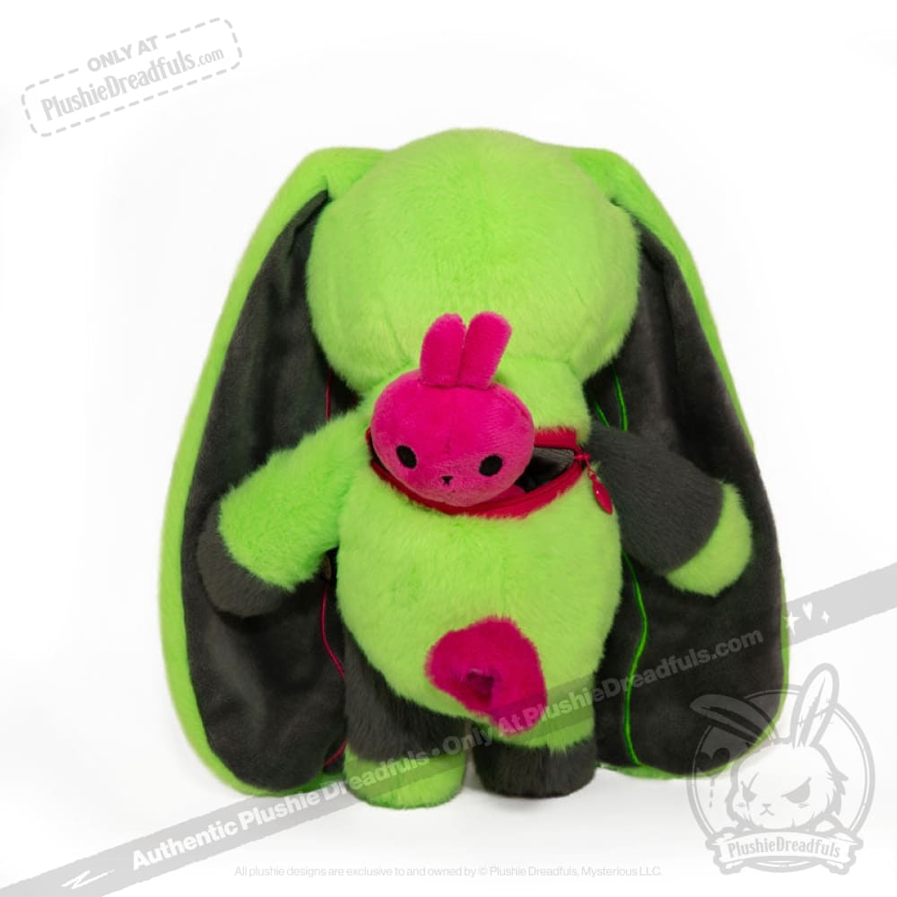 Plushie Dreadfuls - ADHD Rabbit Extra Chaos Edition- Plush Stuffed Animal plush