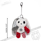 Plushie Dreadfuls -ADHD Rabbit Plush Keychain Accessory Keychain