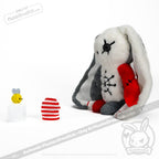 Plushie Dreadfuls - Adhd Rabbit Plush Stuffed Animal Plush