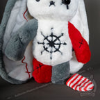 Plushie Dreadfuls - ADHD Rabbit - Plush Stuffed Animal - Mysterious