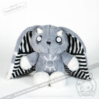 Plushie Dreadfuls - Adrenal Crisis Rabbit - Plush Stuffed Animal - Mysterious