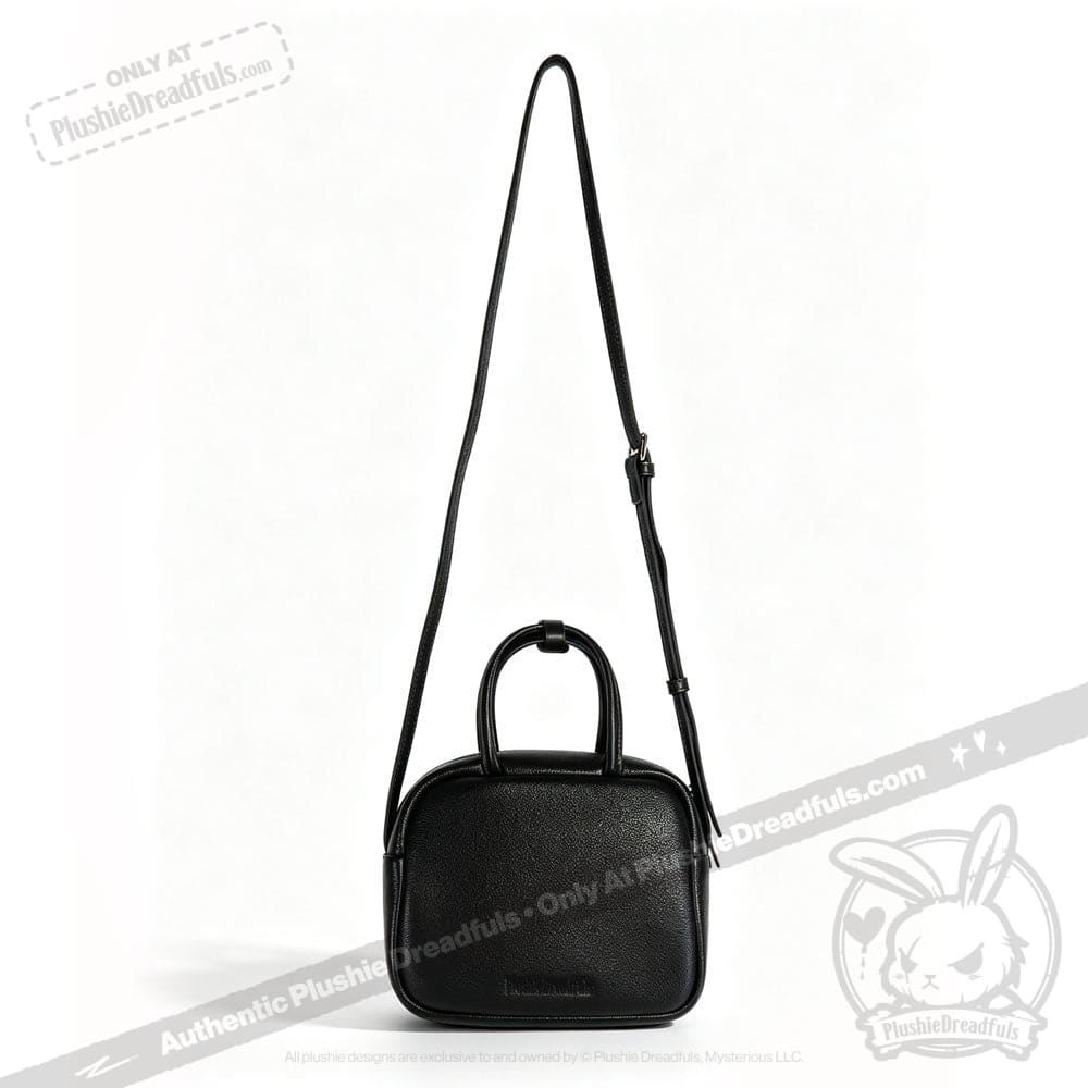 Alice in Wonderland Leather Bag with Plush Keychain - Ita Bag