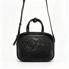 Alice in Wonderland Leather Bag with Plush Keychain - Ita Bag