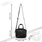Alice in Wonderland Leather Bag with Plush Keychain - Ita Bag
