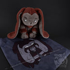 Plushie Dreadfuls - Antisocial Personality Disorder Rabbit V2 - Plush Stuffed Animal plush