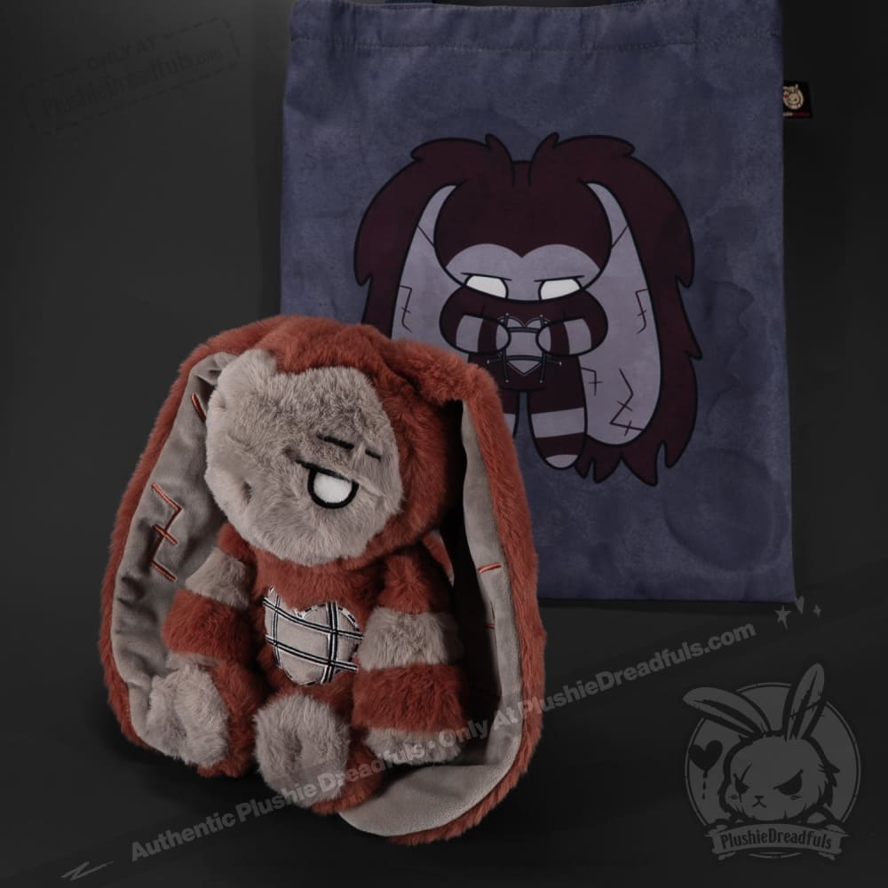 Plushie Dreadfuls - Antisocial Personality Disorder Rabbit V2 - Plush Stuffed Animal plush