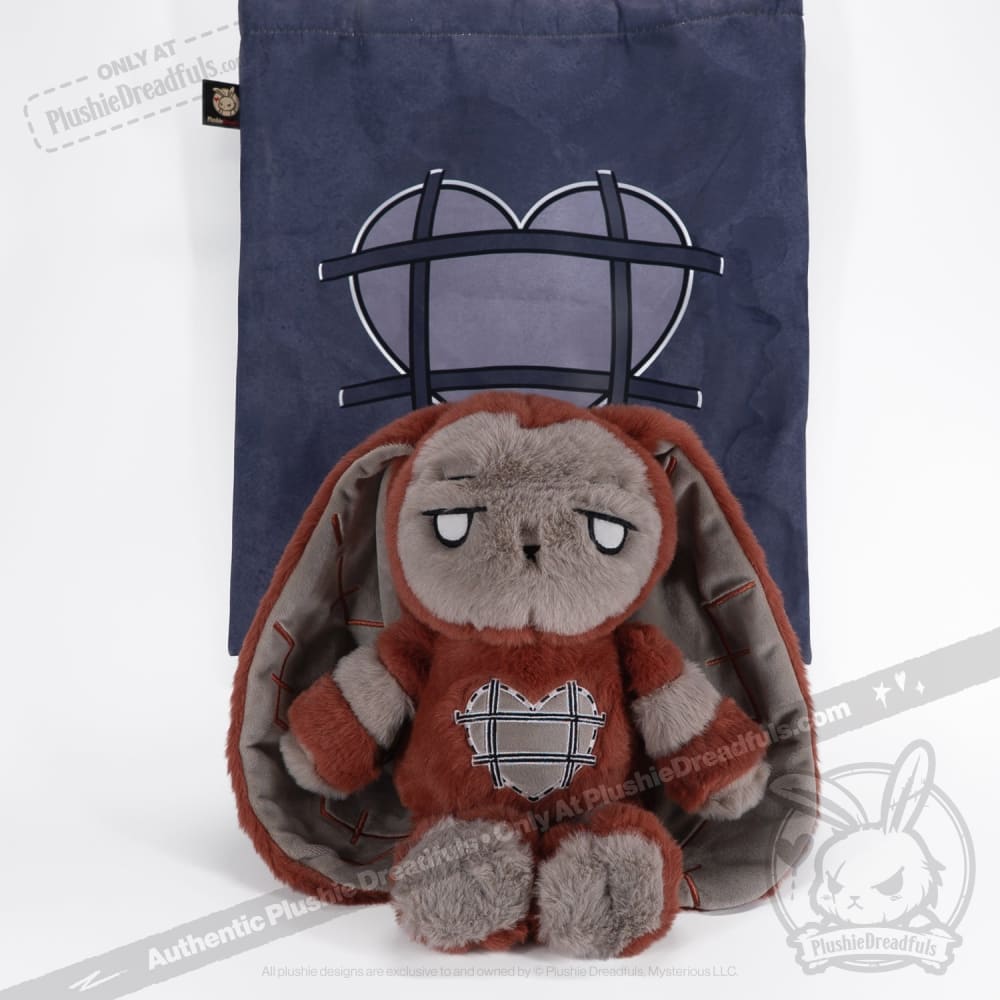 Plushie Dreadfuls - Antisocial Personality Disorder Rabbit V2 - Plush Stuffed Animal plush