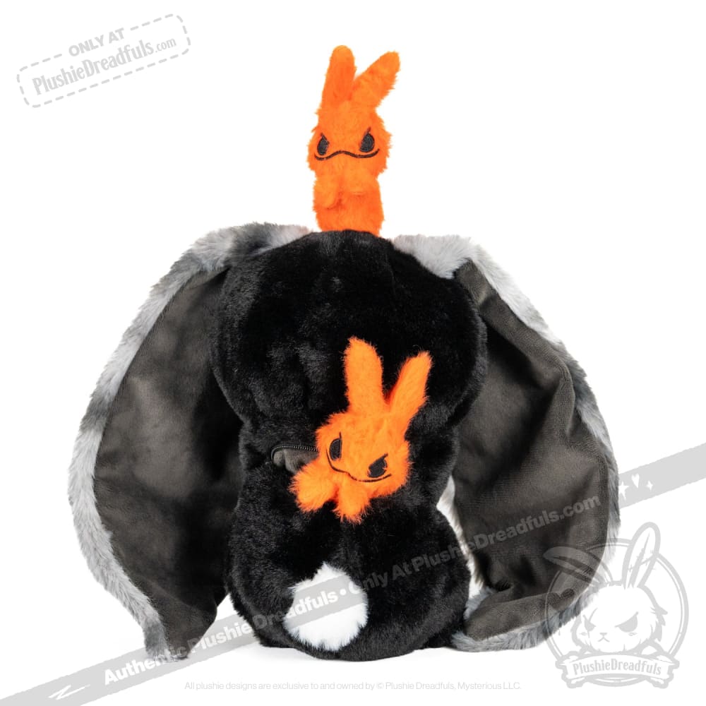 Plushie Dreadfuls - Anxiety Rabbit (Black Limited Edition) Plush Stuffed Animal Plush