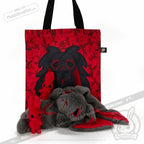 Plushie Dreadfuls - Anxiety Rabbit Dark Grey Limited Edition - Plush Stuffed Animal - plush