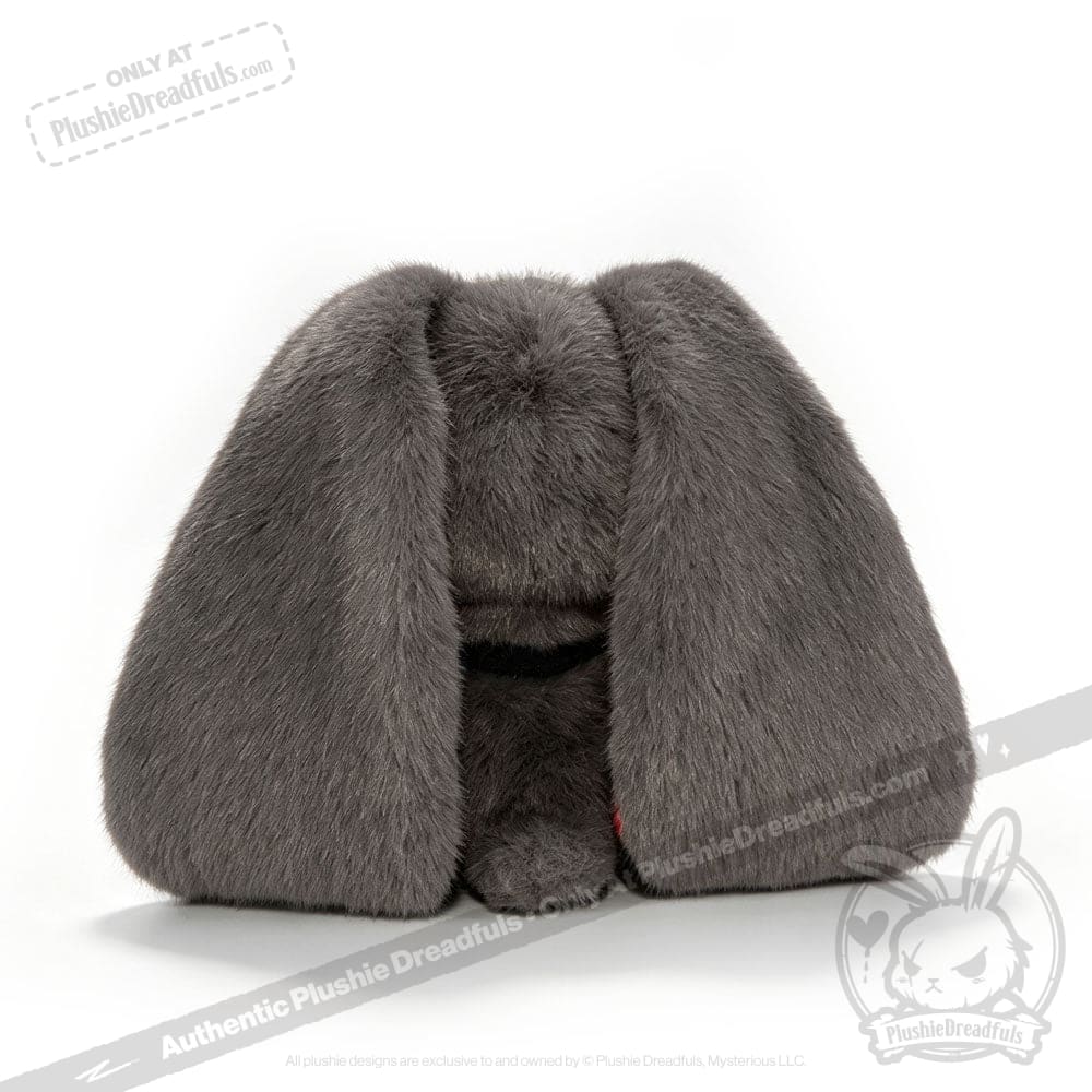 Plushie Dreadfuls - Anxiety Rabbit Dark Grey Limited Edition - Plush Stuffed Animal - plush