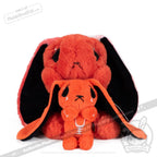 Plushie Dreadfuls - Anxiety Rabbit Plush Keychain Accessory Keychain