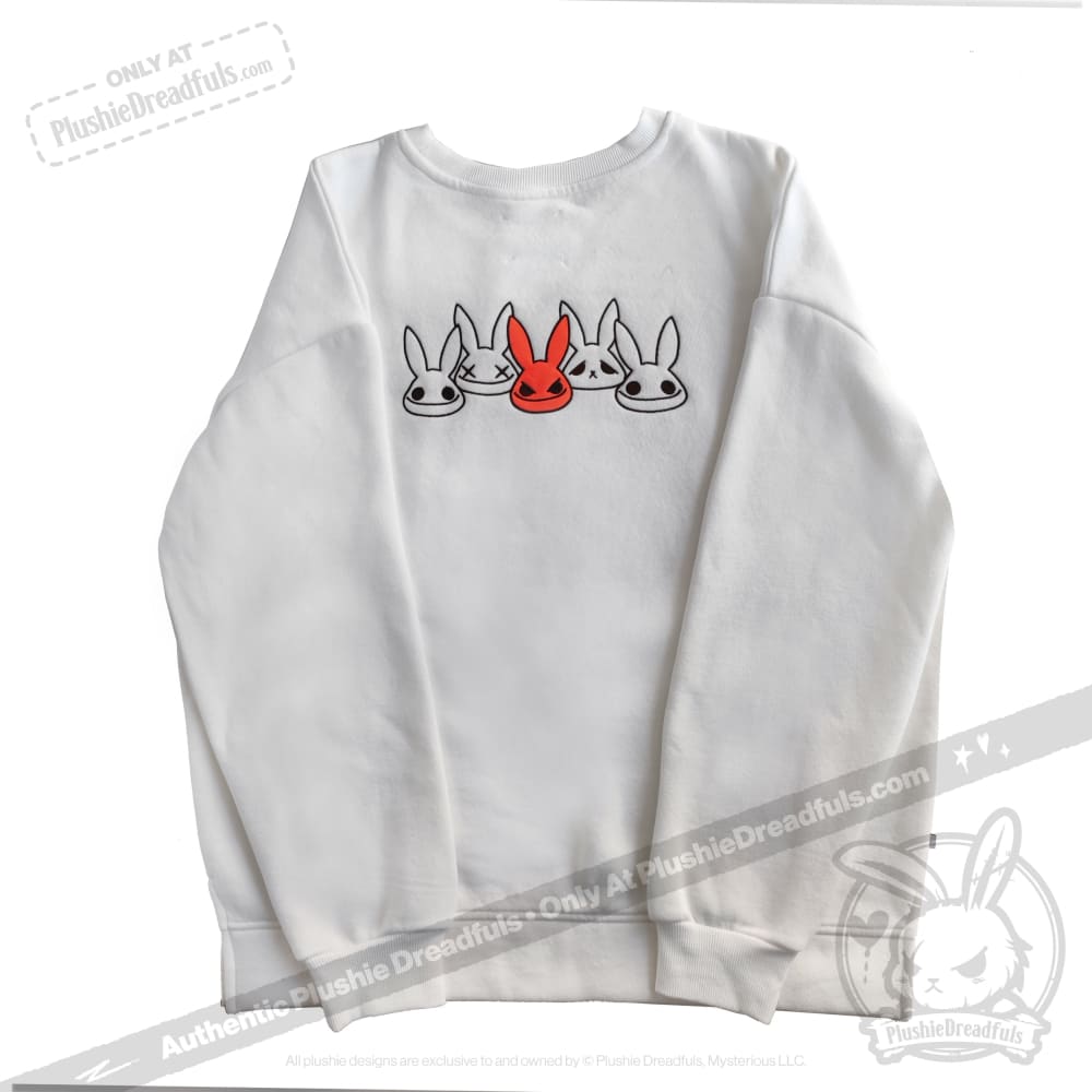 Anxiety Rabbit Pullover Set - Mysterious