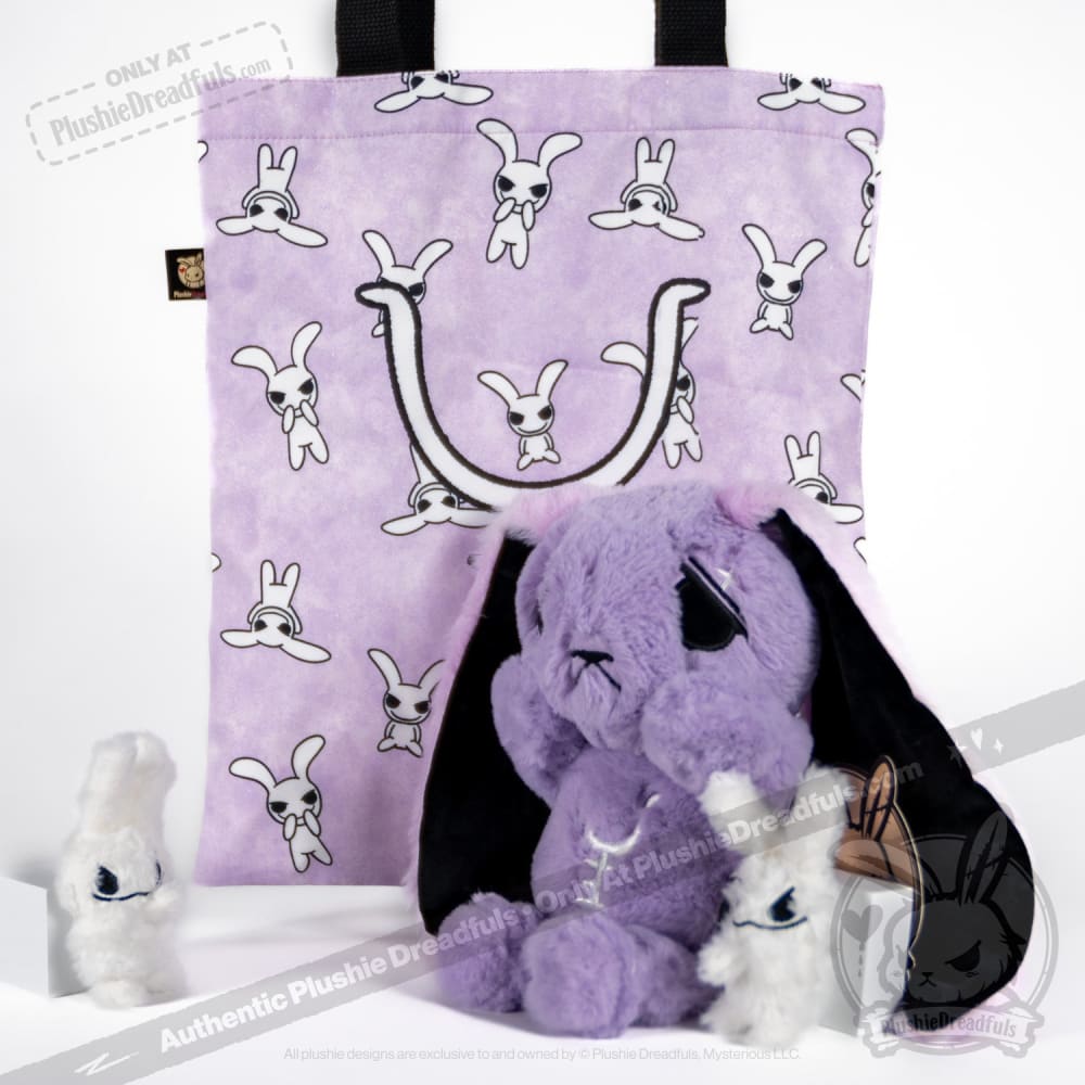 Plushie Dreadfuls - Anxiety Rabbit (Purple Limited Edition) Plush Stuffed Animal Plush